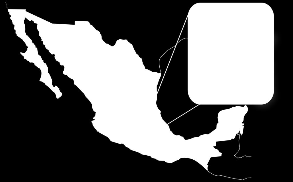 Extension km² (%) Population (MM) (%) Density Hab/Km² México 1,964,375 100 106.7 100 54 ZMVM 4,715 0.