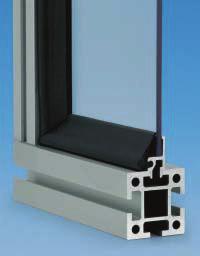 Paneling and Accessories Paneling with Windows With the mk 2220 profile and the mk 3034 seal strip, a universal holder is available for 2 to 8 mm paneling.
