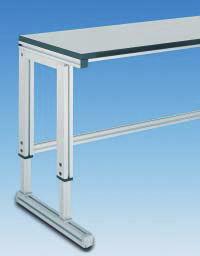 Structural Profiles System 2000 Series 40 Profiles for Telescoping Series 40 In combination with base Profile 40 x 40 mm, height adjustment for workstations and frames is quickly and simply