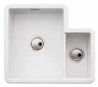 ceramic white SANDON Durable finest grade fireclay construction throughout Undermount or inset fitting options.