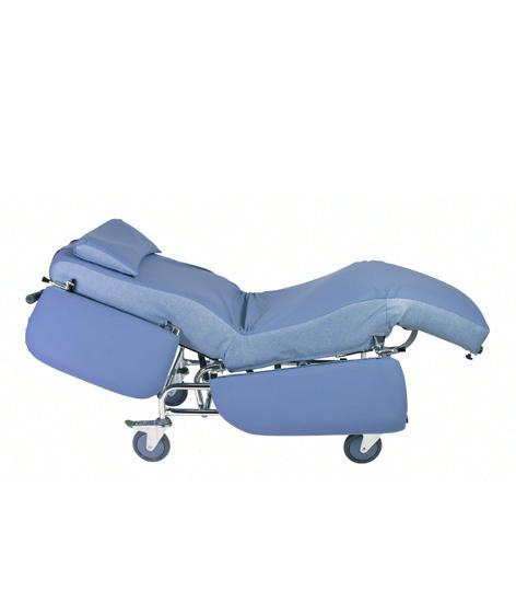 electric lift and recliner chair Ttal surface air pressure system Frnt and rear castrs(rear lcking castrs) Wall saver mechanism Wden hand knuckle fr easy transfer Back-up battery