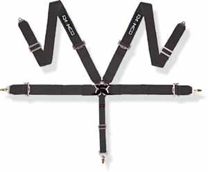 5 Points Cam Buckle Harness 5 points FIA approved harness 3" straps Quick release buckle Wrap and removable ends fitting available Optional Aluminum Forged Adjuster C-05WL-AL C-05WR-AL C-05WB-AL
