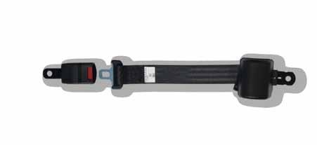 07 08 F-RW-RP5 TWO-POINT AUTOMATICALLY LOCKING RETRACTOR BELT TYPE:Br3 APPROVED STANDARD NO.