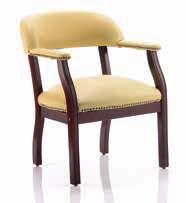 Quality and sturdy 4 leg wood frame Soft and quality Italian leather with brass stud detail Large cushioned seat Soft padded armrests