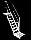 STAIRWAYS info Find Starting Stairways Frames on page 11 EXTERIOR SCAFFOLDING COMPONENTS - SAFERSTACK DESCRIPTION 60" STEEL STAIR WITH HANDRAILS (7 X 60 ) FOR 60" FRAME OUTER HANDRAIL (7 X 60 ) FOR