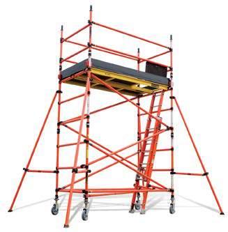 THE TOWER TESTED IN CONFORMITY TO CSA STANDARD S269.2 info Imperial units for reference only. FIBERGLASS SERIES SCAFFOLDING 0.7 M 1.2 M 1 M 0.7 M DESCRIPTION 1 X 0.7 M FRAME 1.5 X 0.7 M FRAME 1 X 1.