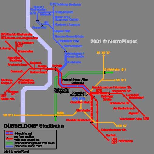 Mass Transit Rhine- Status of Advanced LRT Implementation, Düsseldorf