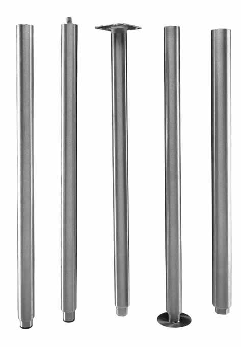 ustom Stainless Steel Leg ssemblies STINLESS STEEL (41mm) & 2 (51mm) O.D.