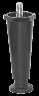 HEVY DUTY S/S PPLINE LEG Model No. 99-9940- 4 (102mm) high 1/2 (51mm) dia.