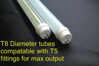 Features T8 tube 5w ~ 33w 1ft ~ 8ft