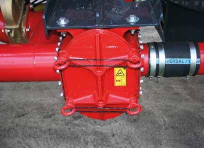 To support the capacity, a turbo-filler can be fitted in the slurry arm as an option. This increases the capacity strongly.