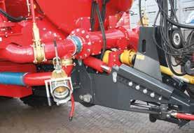 The drive has its own closed oil system to ensure that the manure pump is used to its maximum advantage.