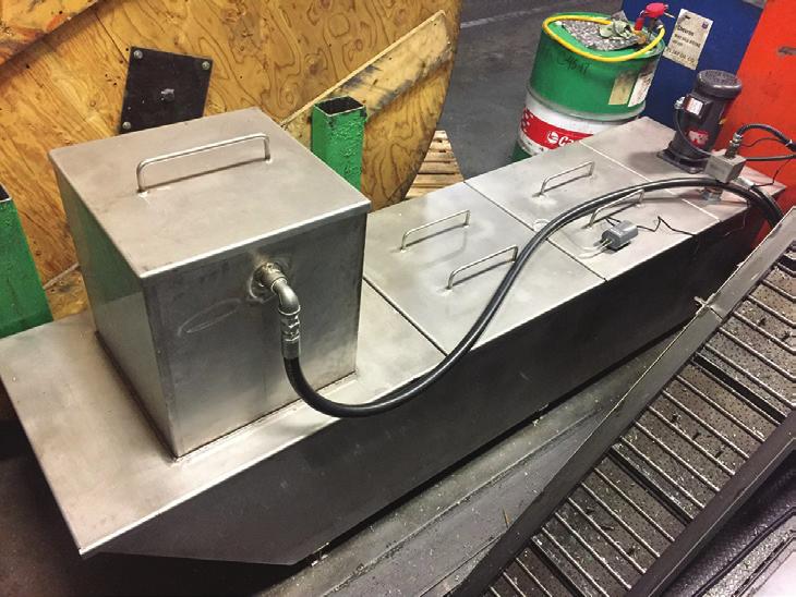 It was great to hear from the Spokane Washington customer who is happy with the new Gusher equipment which is being used for the machining process for aviation