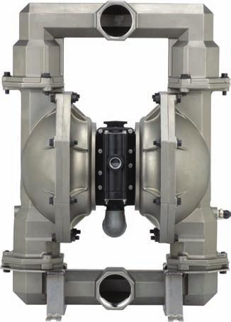 Compared to a standard diaphragm pump, these high-pressure pumps can produce up to 200 psi (2:1 Ratio Pump) and nearly 300 psi (3:1 Ratio Pump), at about half the flow rate.