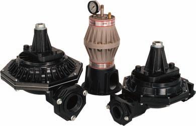 Pulsation Dampeners ccessories Pulsation Dampeners Diaphragm and piston pumps of any type have at least two points in their cycle where they provide no pressure or flow to a process.