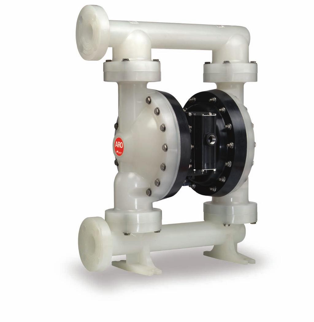 The Ultimate Process Pump EXPert eries Pumps: Non-Metallic Models From its simple beginnings as a utility dewatering / trash pump, through its various phases of design evolution, the diaphragm pump