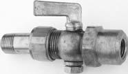 The Trerice 866 Ball Valve is constructed from brass, for use on air, water, oil and other noncorrosive process media.