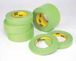 3M Recommended Procedure: Use Scotch Performance Masking Tape 233+3M Scotchblok Masking Paper, and 3M Overspray Protective Sheeting Use 3M s Fine Line Tapes, 218, 471, or 233+ for