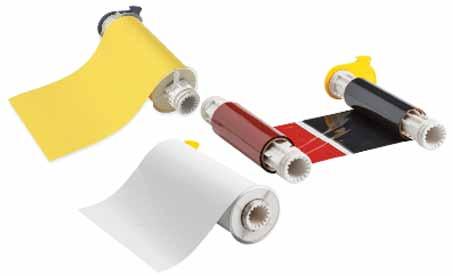 tape Easy to load sticker and ribbon Available in 12 different color for sticker Multi color ribbon
