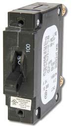 Fuses and Circuit Breakers Single-Pole Circuit Breakers Amperage Part Number Amperage Part Number 1A 009-0052-0001 40A 009-0052-0040 2A 009-0052-0002 50A 009-0052-0050 3A 009-0052-0003 60A