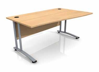 Hand Shown 16LHW/0 Pedestal Desk High W420 x D600 x H725mm 2