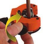 Easily cuts 3/16" - 5/8" tubing Spring-loaded automatic cutter