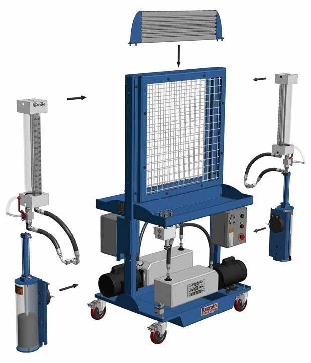 8 Training Systems Training System DS2NA Ordering code: TS-DS2NA-1X Training technology 1 side hydraulic 1H 2 side hydraulic 2H 2 side pneumatic 2P 1 side hydraulic, 2 side pneumatic 2P1H 2 sides