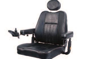 Intuitive and field accessible adjustments Standard with width adjustable upholstery. Other back options available.