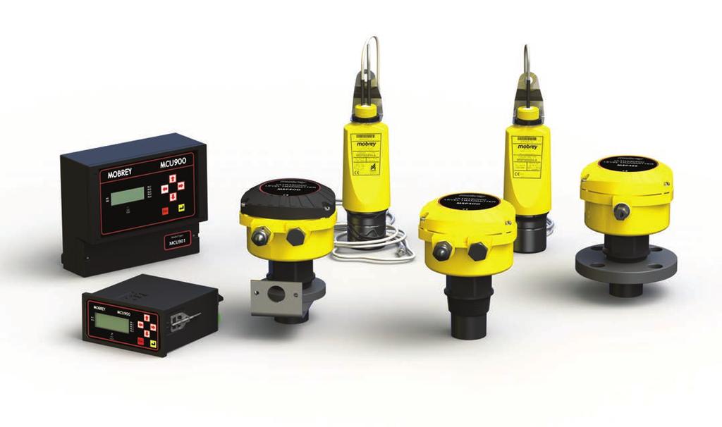 Mobrey Continuous Level Mobrey s e-catalogue IP0001 Catalogue 2014 ULTRASONIC CONTINUOUS LEVEL TRANSMITTERS AND CONTROLLERS MSP Series ultrasonic level transmitters Can be configured for liquid
