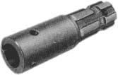 Forged PTO Adaptors - To 75 H.P. "Forged" internal spline. Universal quick-detach slot and bolt holes - can be used with any American, British or European PTO system.