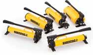 Large oil capacities to power a wide range of cylinders or tools P-Series, ULTIMA Hydraulic Steel Hand Pumps Hydraulic steel hand pumps are the solution for tough jobs All steel construction, chrome