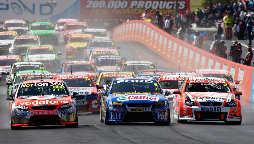 Supercheap Auto Bathurst 1000. This was the 26th win by a Holden on the Mountain, its first since 2005, and the sixth for the Toll HRT.