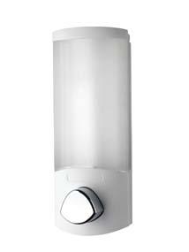 104 Soap Dispensers Euro Dispenser Uno Eliminates bottle clutter in the shower, bathroom or kitchen The pump pre-measures the right amount of liquid helping to avoid waste The innovative