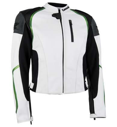Look: Z Leather Jacket White