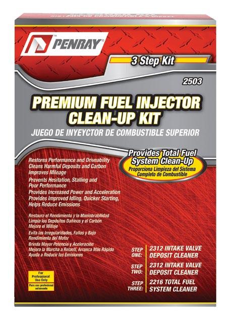 Professional Service Kits Most Comprehensive Fuel System Cleaning!