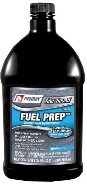 Diesel Fuel Treatments and Cleaners Fuel Prep - Diesel Fuel Conditioner 1000 s Fuel Prep - Diesel Fuel Conditioner 2012 s Anti-oxidant technology stabilizes fuel Restores fuel economy by cleaning