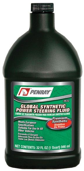 Power Steering System Maintenance Global Synthetic Power Steering Fluid 3800 s Power Steering Fluid System Flush 3210 Cleans hydraulic systems and conditions power steering fluid Premium synthetic
