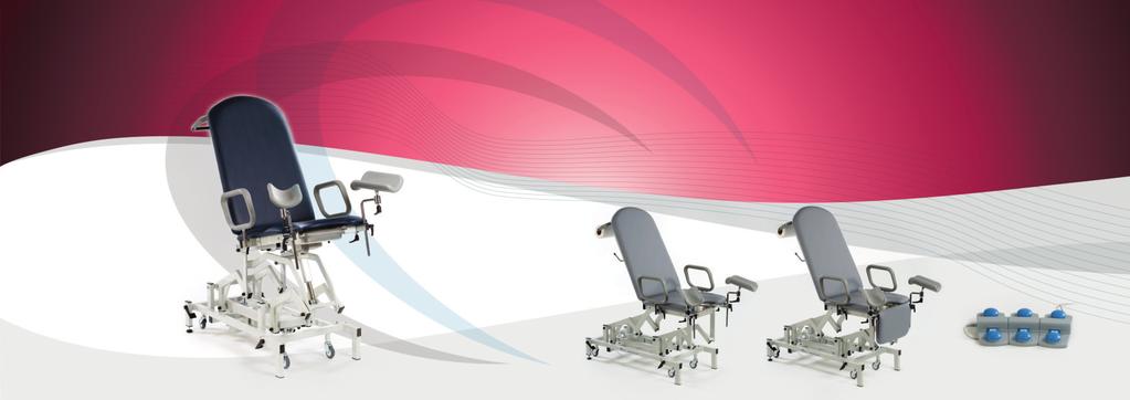 GYNAECOLOGY COUCH MEDICARE GYNAECOLOGY COUCH Designed for general gynaecology procedures, these models are available with either hydraulic or electric operation and feature a wide choice of optional