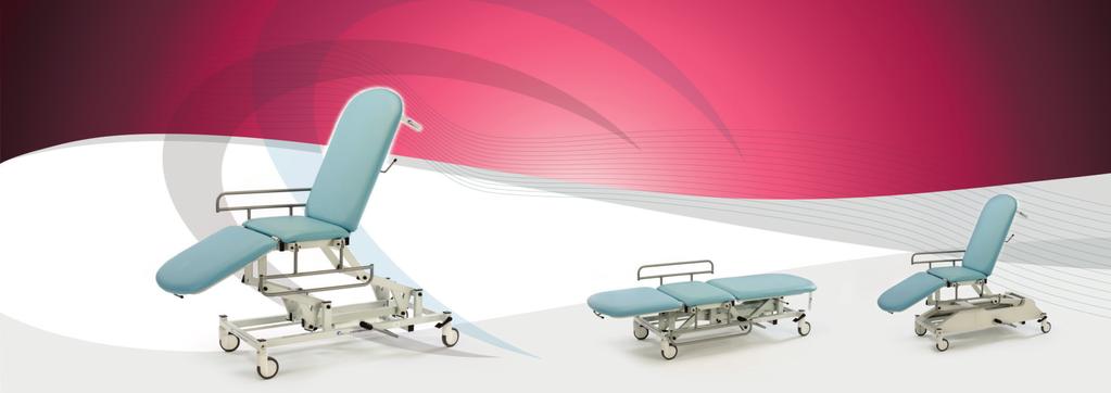 3 SECTION MOBILE TREATMENT COUCH MEDICARE 3 SECTION MOBILE TREATMENT COUCH A very strong and versatile mobile treatment couch supplied with side support rails and paper towel holder.
