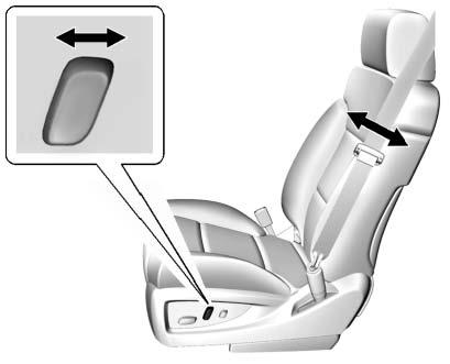 Seats and Restraints 65 To return the seatback to the upright position: 1. Lift the lever fully without applying pressure to the seatback, and the seatback will return to the upright position. 2.