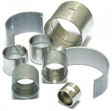 Bronze Bearings with Graphite Lubrication Oil or grease lubricated bearings.