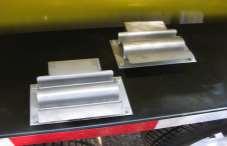 Stainless Steel Tool Holders Spring loaded clamps for holding rakes,