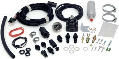 The fuel system kits are the perfect product for those switching from carburetion to EFI, building new EFI engines or simply upgrading their current fuel system.