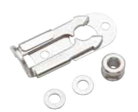 1500 Latch Keeper Spacer Material 1500 150003 150004 Steel zincplated 1500-SS 150003-SS Stainless steel 11.6 39.