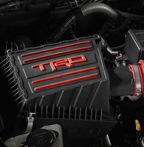 airflow and top performance TRD air filter cleaning kit also available TRD AIR FILTER CLEANING KIT Created specifically for vehicles already equipped with a TRD performance air filter, the cleaning