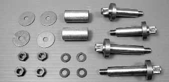 Sidecar Body Support Rods Stud Repair Kit Complete kit contains studs,