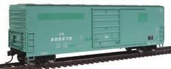 Equipment as Installed Starting in the 1930s Ultra-Smooth Rolling Metal Axles & 33" Wheelsets Proto MAX Metal Knuckle Couplers NEW HO WalthersMainline 50' Evans Smooth Side Boxcar $24.
