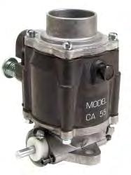 IMPCO Mixers 11 MODEL 55 SERIES CARBURETORS & MIXERS Standard Carburetor for CNG & LPG Fuels The Standard model can be mounted in an updraft, downdraft, or sidedraft oreintation, supplying wither LPG