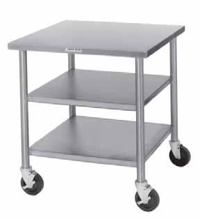 Mobile Utility Tables 705-1 705-1 Model 705-1 mobile utility table. FRAME The frame is constructed of 1-5/8" O.D. 14 ga.