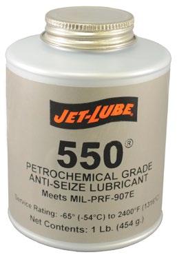 tube/cs Part# 24-001-011 3 oz. tube/cs Part# 24-001-023 (Very good general purpose anti-seize lubricant which also helps to seal tapered threads.